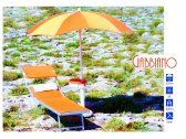 Зонт профессиональный CiCCAR Gabbiano алюминий, пляжный акрил Фото 13