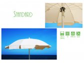 Зонт профессиональный CiCCAR Standard алюминий, пляжный акрил Фото 6