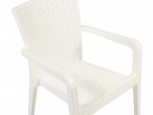 Кресло пластиковое DELTA Alberta полипропилен белый Фото 2