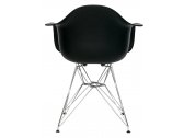 Кресло пластиковое ST-GROUP Eames DAR пластик, сталь черный Фото 4