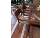 Кресло плетеное с подушкой Skyline Design Plank алюминий, искусственный ротанг, sunbrella бронзовый, бежевый Фото 11