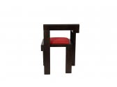 Кресло деревянное мягкое Россия Омега бук, ткань Фото 6