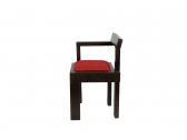 Кресло деревянное мягкое Россия Омега бук, ткань Фото 5