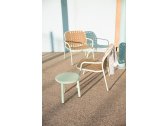 Кресло лаунж металлическое EMU Yard эластичные ремни, алюминий Фото 11