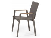 Кресло металлическое текстиленовое DELTA Rossi текстилен, алюминий капучино Фото 4