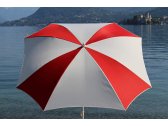 Зонт садовый Maffei Malta сталь, полиэстер белый, красный Фото 3