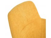 Кресло с обивкой ST-GROUP Квини микрофибра, сталь желтый Фото 7