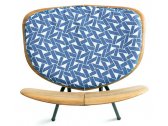 Подушка на сиденье для стула Ethimo Agave акрил синий Фото 3