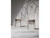 Кресло плетеное Ethimo Kilt искусственный ротанг, сталь серый Фото 10
