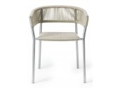 Кресло плетеное Ethimo Kilt искусственный ротанг, сталь серый Фото 4