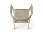 Кресло плетеное Ethimo Kilt искусственный ротанг, сталь серый Фото 7
