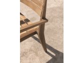 Кресло деревянное Ethimo Ribot тик натуральный Фото 7
