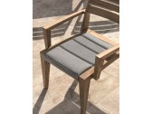 Кресло деревянное Ethimo Ribot тик натуральный Фото 11