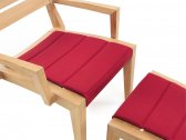 Подушка для лаунж кресла Ethimo Ribot акрил красный Фото 1