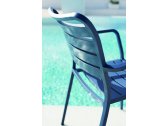Кресло металлическое обеденное Ethimo Ocean алюминий Фото 6