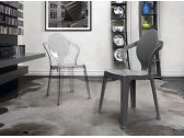 Комплект прозрачных стульев Scab Design Spoon Set 2 поликарбонат прозрачный Фото 2