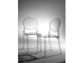 Комплект прозрачных стульев Scab Design Igloo Set 4 поликарбонат прозрачный Фото 7