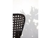 Кресло плетеное с подушкой POINT Emmanuel Armchair алюминий, искусственный ротанг, акрил черный Фото 4