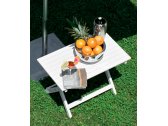 Столик металлический складной кофейный Magnani Small Table алюминий серебристый Фото 10