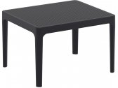 Столик пластиковый журнальный Siesta Contract Sky Side Table пластик черный Фото 1