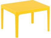 Столик пластиковый журнальный Siesta Contract Sky Side Table пластик желтый Фото 1