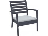 Подушка на сиденье для кресла Siesta Contract Artemis XL полиэстер светло-серый Фото 5