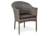 Комплект плетеной мебели Afina T705ANT/Y350G-W1289 4Pcs Pale искусственный ротанг, сталь палевый Фото 2