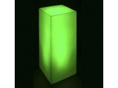 Тумба пластиковая светящаяся LED High полиэтилен RGB Фото 1