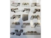 Комплект лаунж мебели Ecodesign алюминий, искусственный ротанг серый меланж Фото 10