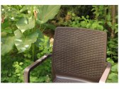 Кресло пластиковое DELTA Napoli полипропилен коричневый Фото 8