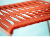 Кресло плетеное Scab Design Lisa Filo сталь, морской канат тортора, оранжевый Фото 8