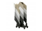Комплект пластиковых стульев Scab Design Emi Set 4 стеклопластик лен Фото 4