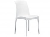 Комплект пластиковых стульев Scab Design Jenny Set 2 анодированный алюминий, полипропилен белый Фото 2