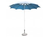 Зонт садовый с поворотной рамой Maffei Flos сталь, дралон лаванда, белый Фото 3