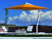 Зонт профессиональный Fim Capri алюминий, акрил белый, оранжевый Фото 1