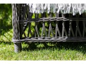 Кресло плетеное мягкое JOYGARDEN Cannes алюминий, искусственный ротанг темно-серый, бежевый Фото 4