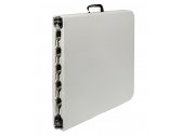 Стол-чемодан пластиковый ST-GROUP Кейт 120 полиэтилен HDPE, сталь белый Фото 9