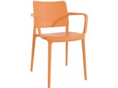 Кресло пластиковое PAPATYA Joy-K стеклопластик оранжевый Фото 1