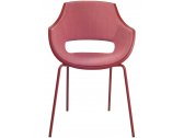 Кресло пластиковое с обивкой PAPATYA Opal ML Pro Soft сталь, стеклопластик, ткань Фото 2