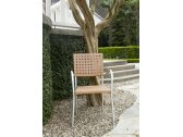 Кресло пластиковое PAPATYA Karea алюминий, полипропилен, стекловолокно тик Фото 5
