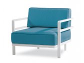 Кресло металлическое PAPATYA Loca Sofa LS 01 сталь, ткань Etisilk Фото 5