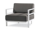 Кресло металлическое PAPATYA Loca Sofa LS 01 металл, ткань Etisilk Фото 6