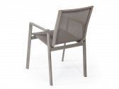 Кресло металлическое текстиленовое DELTA Rossi текстилен, алюминий капучино Фото 1