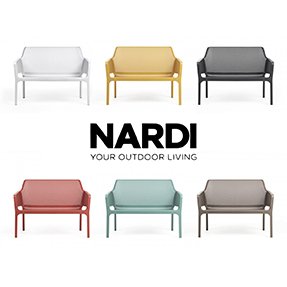 Новинка от Nardi - пластиковый диван Net Bench!