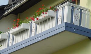 Балконы из верзалита
